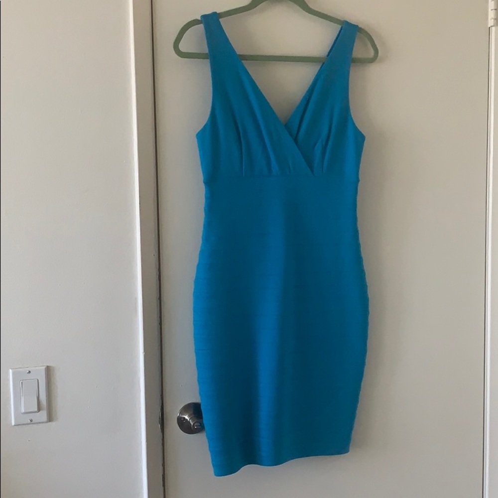 Express V-Neck Bodycon Dress
